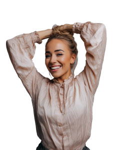 Stylish Influencer Pose Vinyl Car Decal Sticker – Waterproof & UV-Resistant 8" Stylish Influencer Pose Vinyl Car Decal Sticker – Waterproof & UV-Resistant 8"