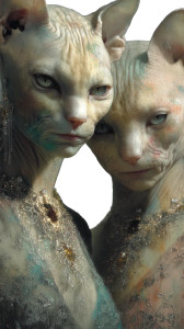 Evil Alien Vogue Vinyl Car Decal Sticker – Waterproof & UV-Resistant 8"