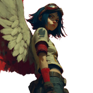 Battle Angel V5 Vinyl Car Decal Sticker – Waterproof & UV-Resistant 8" Battle Angel V5 Vinyl Car Decal Sticker – Waterproof & UV-Resistant 8"