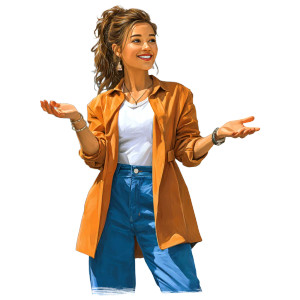 Style Teacher Woman Vinyl Car Decal Sticker – Waterproof & UV-Resistant 8"