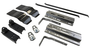 Lippert Components Camper Tie Down 182904 Happijac; FT-CG07; Frame Mount; Powder Coated; Steel; With Centering Guides