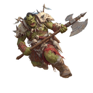 Brutal Orc Barbarian Vinyl Car Decal Sticker – Waterproof & UV-Resistant 8"