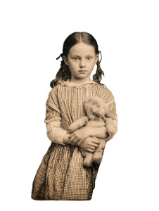 Haunting Victorian Child Vinyl Car Decal Sticker – Waterproof & UV-Resistant 8" Haunting Victorian Child Vinyl Car Decal Sticker – Waterproof & UV-Resistant 8"