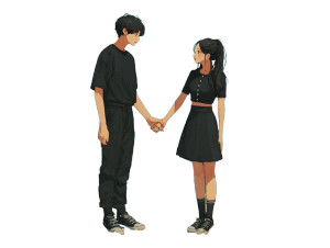 Elegant Couple Pose V2 Vinyl Car Decal Sticker – Waterproof & UV-Resistant 8" Elegant Couple Pose V2 Vinyl Car Decal Sticker – Waterproof & UV-Resistant 8"