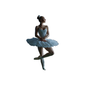 Elegant Ballerina Planets Vinyl Car Decal Sticker – Waterproof & UV-Resistant 8"