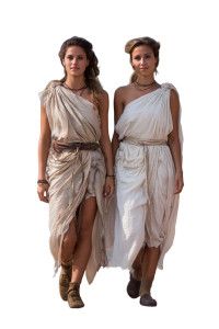 Ancient Roman Women V2 Vinyl Car Decal Sticker – Waterproof & UV-Resistant 8" Ancient Roman Women V2 Vinyl Car Decal Sticker – Waterproof & UV-Resistant 8"