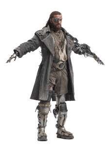 Futuristic Cyber Pirate Vinyl Car Decal Sticker – Waterproof & UV-Resistant 8"