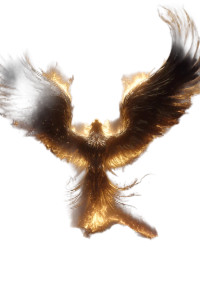 Majestic Phoenix Rising V5 Vinyl Car Decal Sticker – Waterproof & UV-Resistant 8"