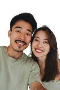 Couple Selfie Portrait Vinyl Car Decal Sticker – Waterproof & UV-Resistant 8" Couple Selfie Portrait Vinyl Car Decal Sticker – Waterproof & UV-Resistant 8"