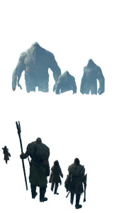 Frost Giants Approach Vinyl Car Decal Sticker – Waterproof & UV-Resistant 8"