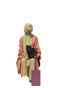 Fashionable Hijabi Vinyl Car Decal Sticker – Waterproof & UV-Resistant 8" Fashionable Hijabi Vinyl Car Decal Sticker – Waterproof & UV-Resistant 8"