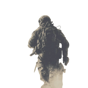 French Legionnaire Silhouette Vinyl Car Decal Sticker – Waterproof & UV-Resistant 8"