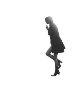 Parisian Woman Vogue Vinyl Car Decal Sticker – Waterproof & UV-Resistant 8"