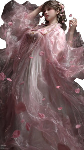 Ethereal Tang Dancer Vinyl Car Decal Sticker – Waterproof & UV-Resistant 8"