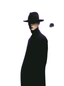 Mysterious Fashion Designer Vinyl Car Decal Sticker – Waterproof & UV-Resistant 8"