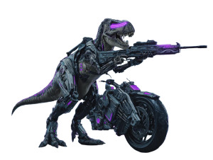 Cyborg T-Rex Vinyl Car Decal Sticker – Waterproof & UV-Resistant 8" Cyborg T-Rex Vinyl Car Decal Sticker – Waterproof & UV-Resistant 8"
