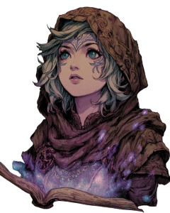 Halfling Mage V2 Vinyl Car Decal Sticker – Waterproof & UV-Resistant 8"