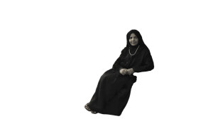 Arabic Pearl-Merchant'S Wife Vinyl Car Decal Sticker – Waterproof & UV-Resistant 8"