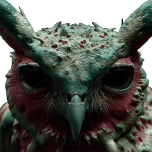 Watermelon Owl Vinyl Car Decal Sticker – Waterproof & UV-Resistant 8"