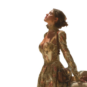 Fantasy Couture Model Vinyl Car Decal Sticker – Waterproof & UV-Resistant 8"