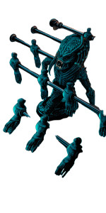 Angry Predator Foosball Vinyl Car Decal Sticker – Waterproof & UV-Resistant 8"