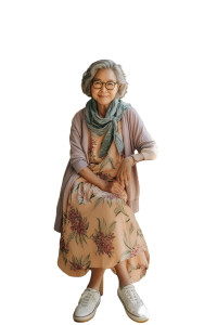 Stylish Elderly Woman V2 Vinyl Car Decal Sticker – Waterproof & UV-Resistant 8" Stylish Elderly Woman V2 Vinyl Car Decal Sticker – Waterproof & UV-Resistant 8"