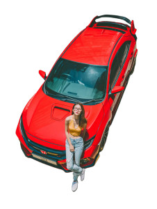 Fashionista With Honda Vinyl Car Decal Sticker – Waterproof & UV-Resistant 8" Fashionista With Honda Vinyl Car Decal Sticker – Waterproof & UV-Resistant 8"