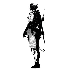 Cyberpunk Soldier V15 Vinyl Car Decal Sticker – Waterproof & UV-Resistant 8"