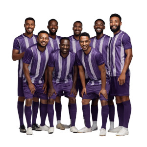 Soccer Team Portrait V2 Vinyl Car Decal Sticker – Waterproof & UV-Resistant 8"
