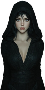 Arabian Sorceress Girl Vinyl Car Decal Sticker – Waterproof & UV-Resistant 8"