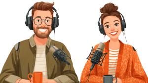 Radio Show Hosts V2 Vinyl Car Decal Sticker – Waterproof & UV-Resistant 8"