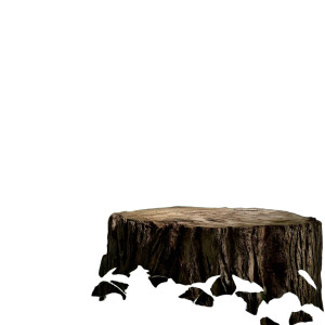Tree Stump Vinyl Car Decal Sticker – Waterproof & UV-Resistant 8" Tree Stump Vinyl Car Decal Sticker – Waterproof & UV-Resistant 8"
