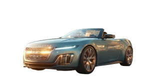 Sleek Gt Sports Car Vinyl Car Decal Sticker – Waterproof & UV-Resistant 8"