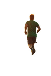 Slavic Marathon Runner Vinyl Car Decal Sticker – Waterproof & UV-Resistant 8"