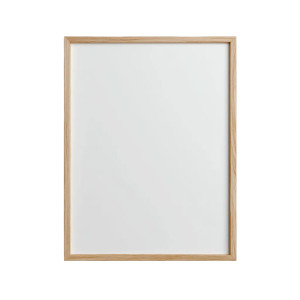 Wooden A4 Frame Vinyl Car Decal Sticker – Waterproof & UV-Resistant 8"