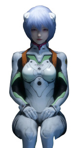 Rei Ayanami In Cockpit Vinyl Car Decal Sticker – Waterproof & UV-Resistant 8"