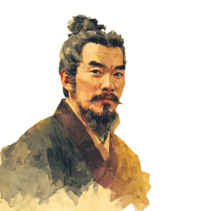 Handsome Traditional Man Vinyl Car Decal Sticker – Waterproof & UV-Resistant 8"