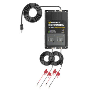 Minn Kota MK 220 PCL Battery Charger | On-Board 2-Bank Waterproof Charger | 10A Charging | Supports Multiple Battery Types Minn Kota MK 220 PCL Battery Charger | On-Board 2-Bank Waterproof Charger | 10A Charging | Supports Multiple Battery Types