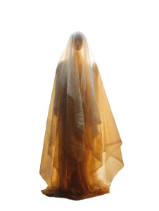 Radiant Divine Figure V2 Vinyl Car Decal Sticker – Waterproof & UV-Resistant 8"