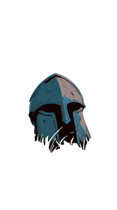 Spartan Helmet V31 Vinyl Car Decal Sticker – Waterproof & UV-Resistant 8"