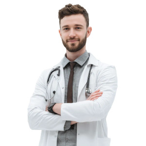 Handsome Doctor Portrait Vinyl Car Decal Sticker – Waterproof & UV-Resistant 8" Handsome Doctor Portrait Vinyl Car Decal Sticker – Waterproof & UV-Resistant 8"