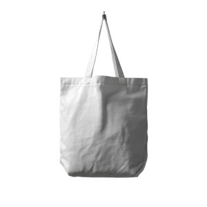 White Tote Bag V2 Vinyl Car Decal Sticker – Waterproof & UV-Resistant 8"