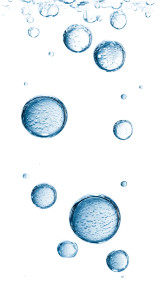 Floating Water Droplets Vinyl Car Decal Sticker – Waterproof & UV-Resistant 8"