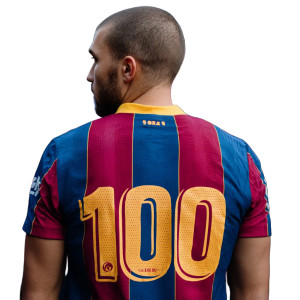 Barcelona Player Vinyl Car Decal Sticker – Waterproof & UV-Resistant 8"