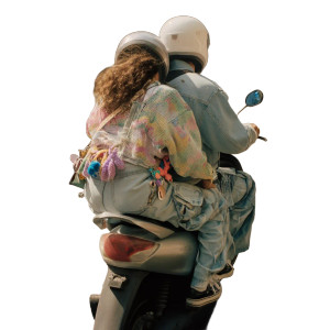 Urban Scooter Couple Vinyl Car Decal Sticker – Waterproof & UV-Resistant 8" Urban Scooter Couple Vinyl Car Decal Sticker – Waterproof & UV-Resistant 8"