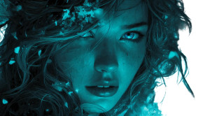 Blue-Eyed Woman Vinyl Car Decal Sticker – Waterproof & UV-Resistant 8" Blue-Eyed Woman Vinyl Car Decal Sticker – Waterproof & UV-Resistant 8"