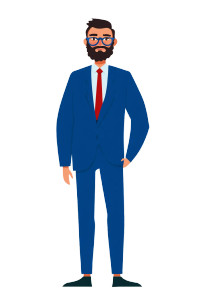 Stylish Businessman Illustration Vinyl Car Decal Sticker – Waterproof & UV-Resistant 8" Stylish Businessman Illustration Vinyl Car Decal Sticker – Waterproof & UV-Resistant 8"