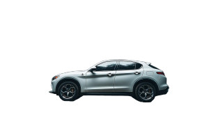 Alfa Romeo Stelvio Vinyl Car Decal Sticker – Waterproof & UV-Resistant 8"