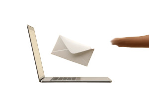 Hand Holding Envelope Vinyl Car Decal Sticker – Waterproof & UV-Resistant 8"