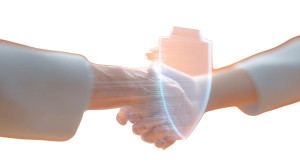 Generational Handshake Shield Vinyl Car Decal Sticker – Waterproof & UV-Resistant 8"